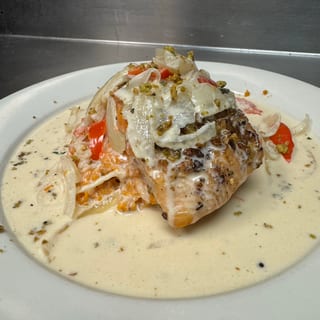 Pistachio Encrusted Salmon