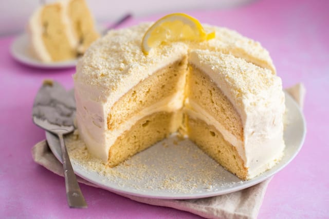 Limoncello Mascarpone Cake.