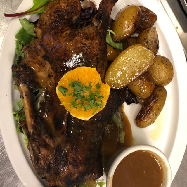 Crispy Half Duckling.