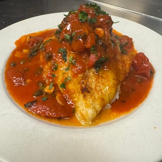 Stuffed Flounder Provencale