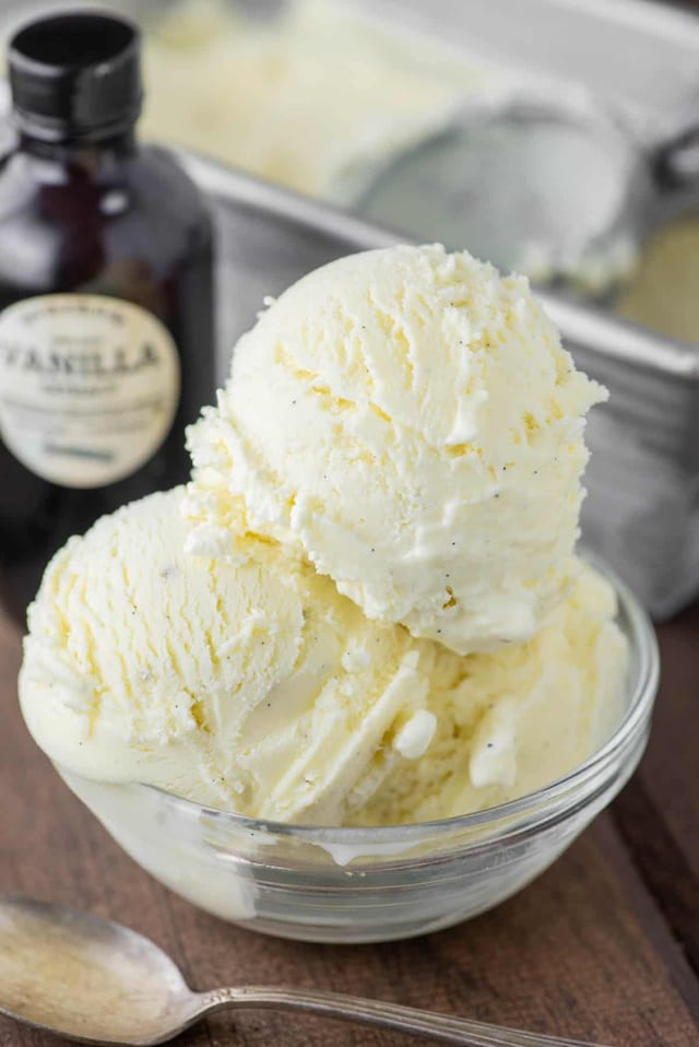 Vanilla Ice Cream.