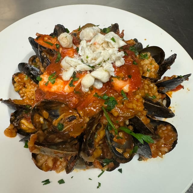 Seafood Jambalaya.