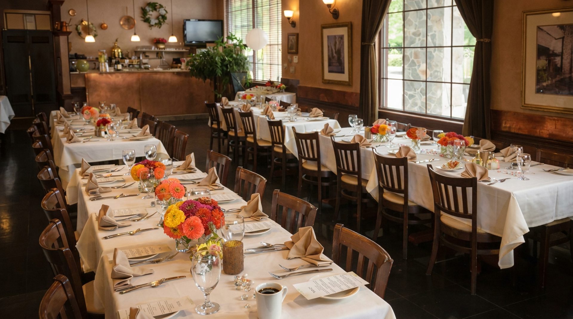 Menus shaped around your occasion