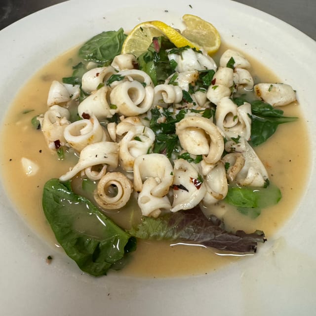 Grilled Calamari.