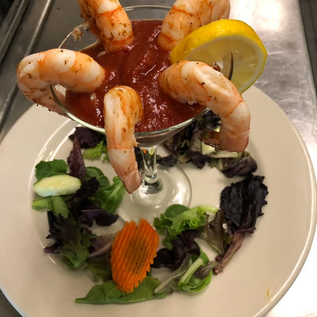 Shrimp Cocktail.