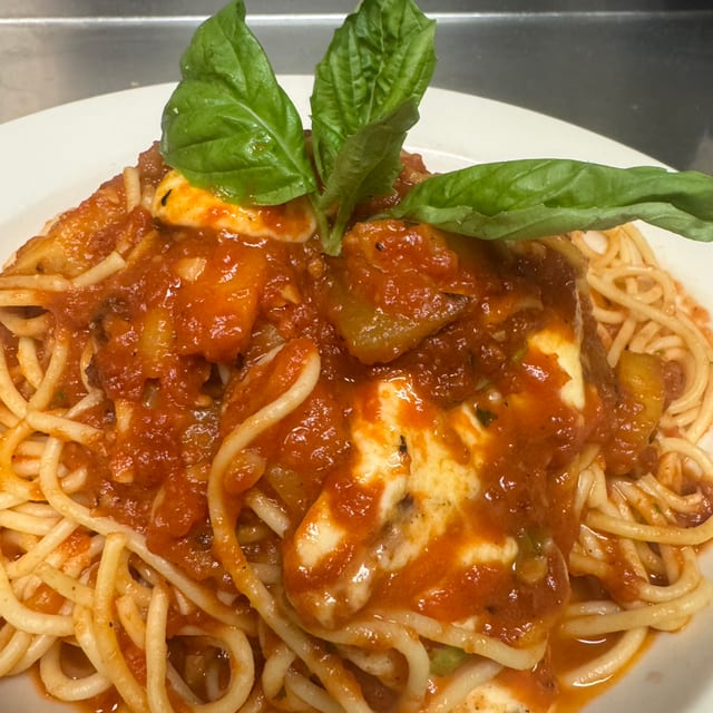 Spaghetti alle Melanzane.