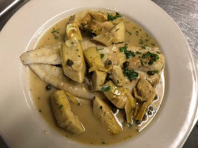 Red Snapper Meuniere.