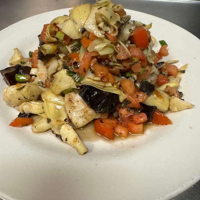 Grilled St. Peter Fish.
