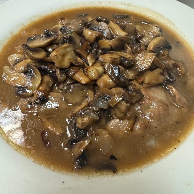 Veal Marsala.