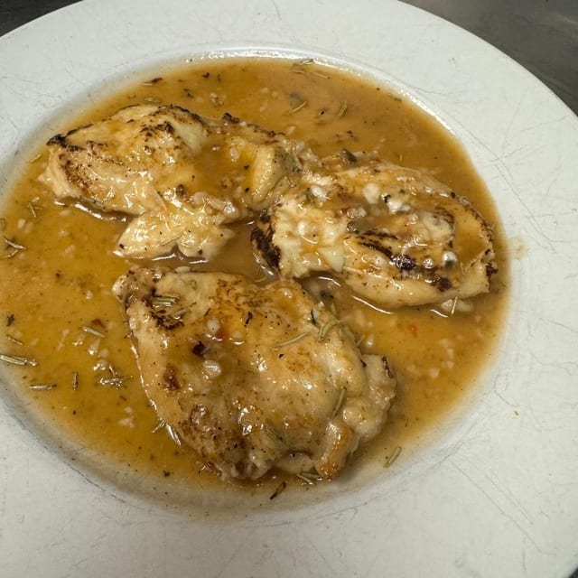 Chicken Cacciatore Bianco.