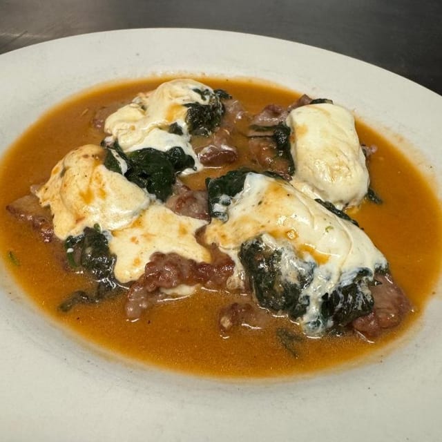 Veal Florentine.