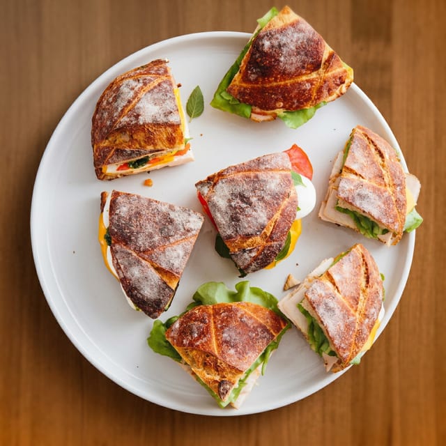 Smoked Turkey Sandwich.