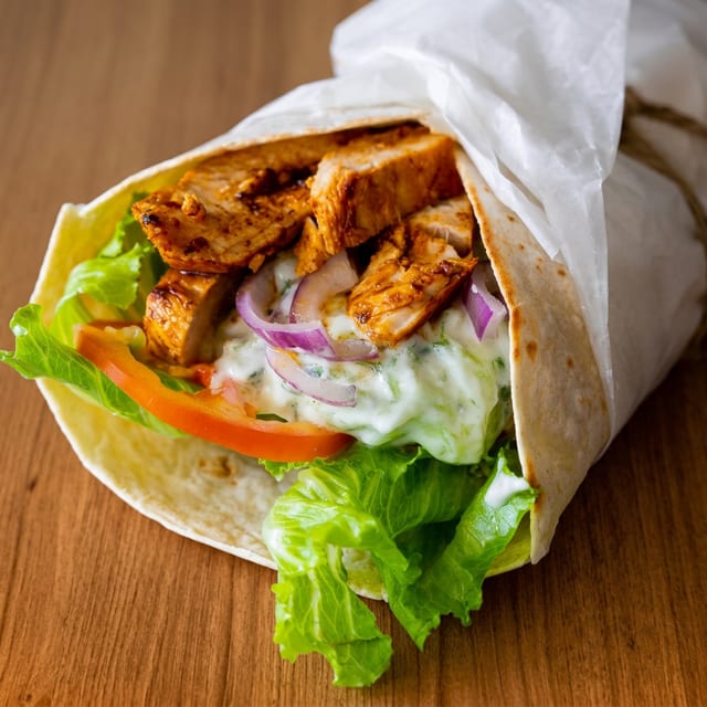 Grilled Chicken Wrap.