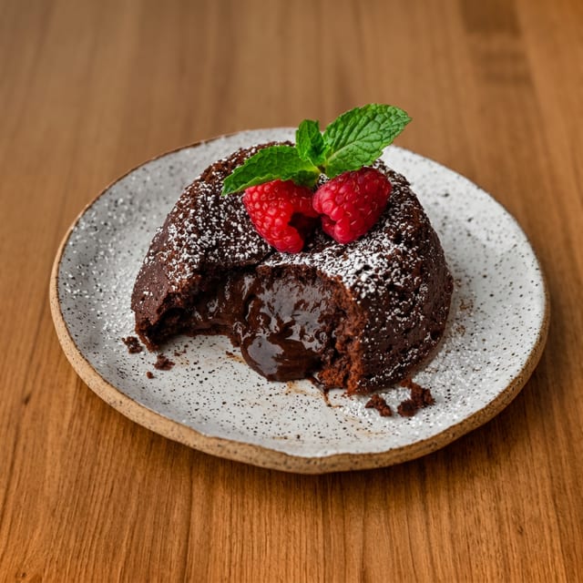 Chocolate Lava Cake.