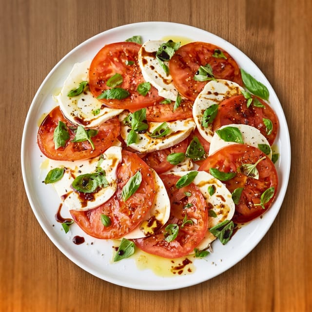 Tomato Caprese Salad.