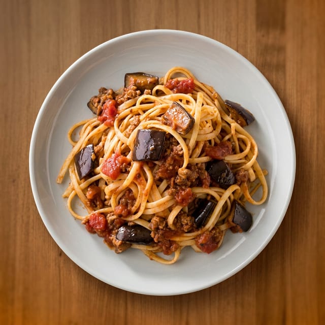 Spaghetti alle Melanzane.