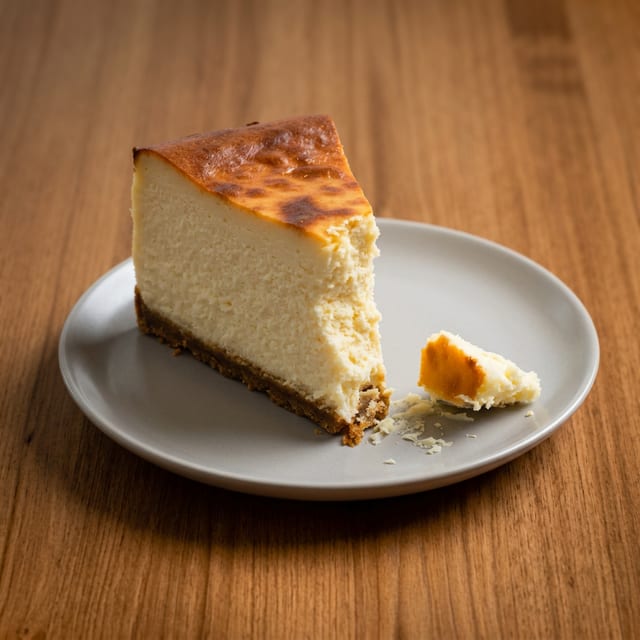 New York Style Cheesecake.